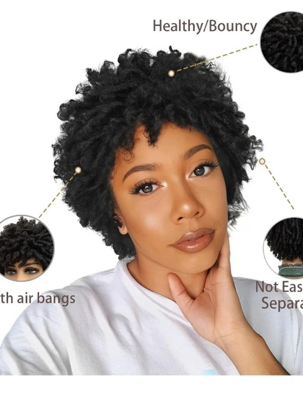 N/A short afro